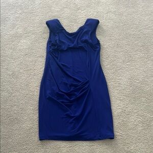 Elegant Blue Tank Top Allen B by Allen Schwartz Dress
